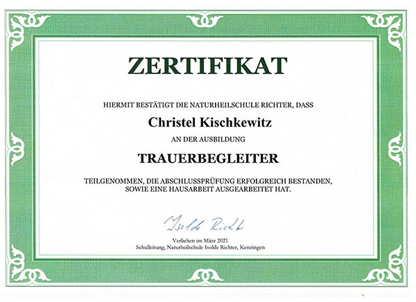 Trauerbegleitung